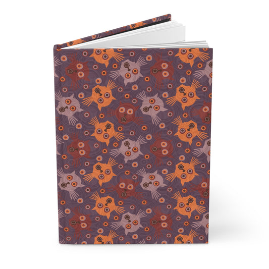 Scaredy Cat Hardcover Journal - Line