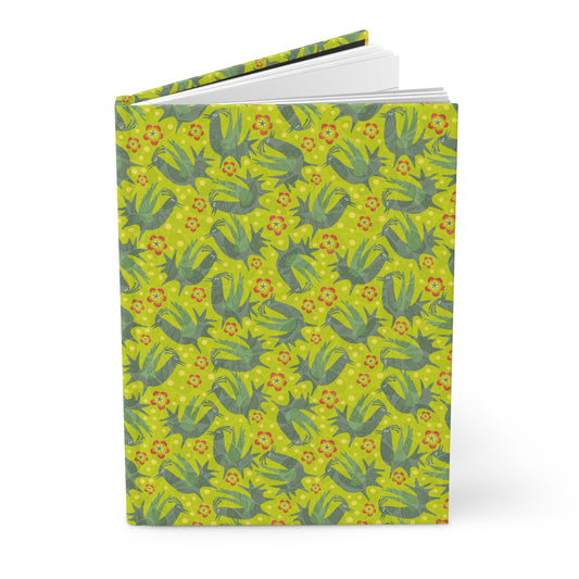 Berry Bird Hardcover Journal - Line