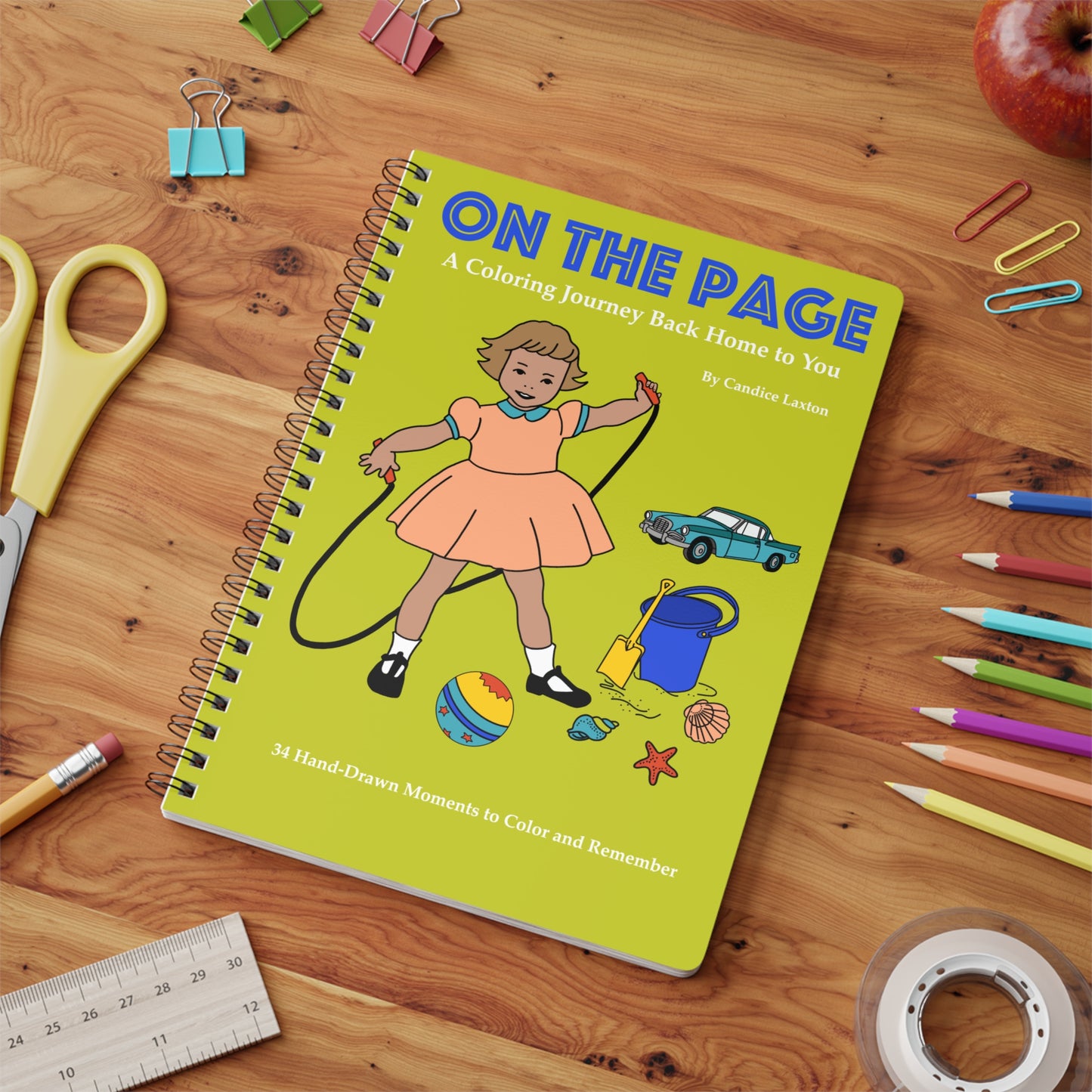 ON THE PAGE: A Coloring Journey Back Home To You -- Signed Limited Edition