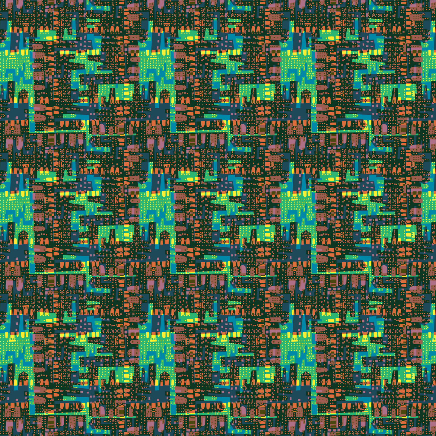 City Lights -- Digital Download Pattern