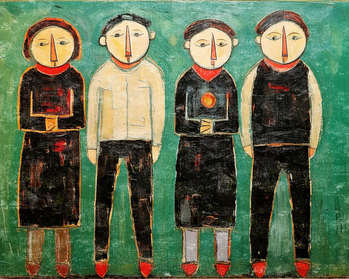 Goth Group - 20x16 Fine Art Print