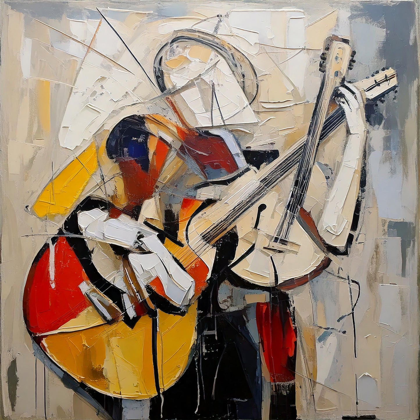 Guitar Player - 24x24 Fine Art Prints
