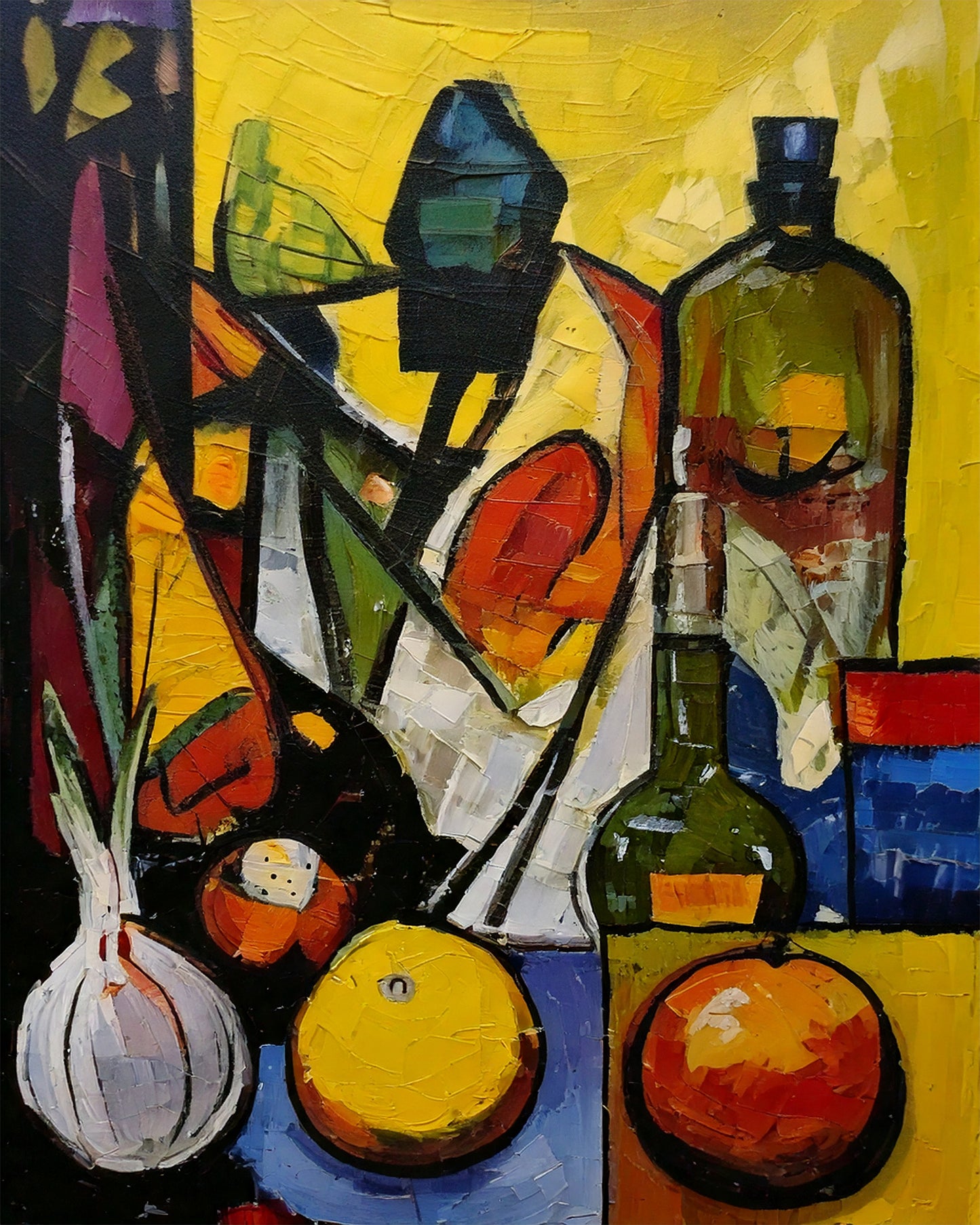 Italian Kitchen -16x20 Fine Art Print
