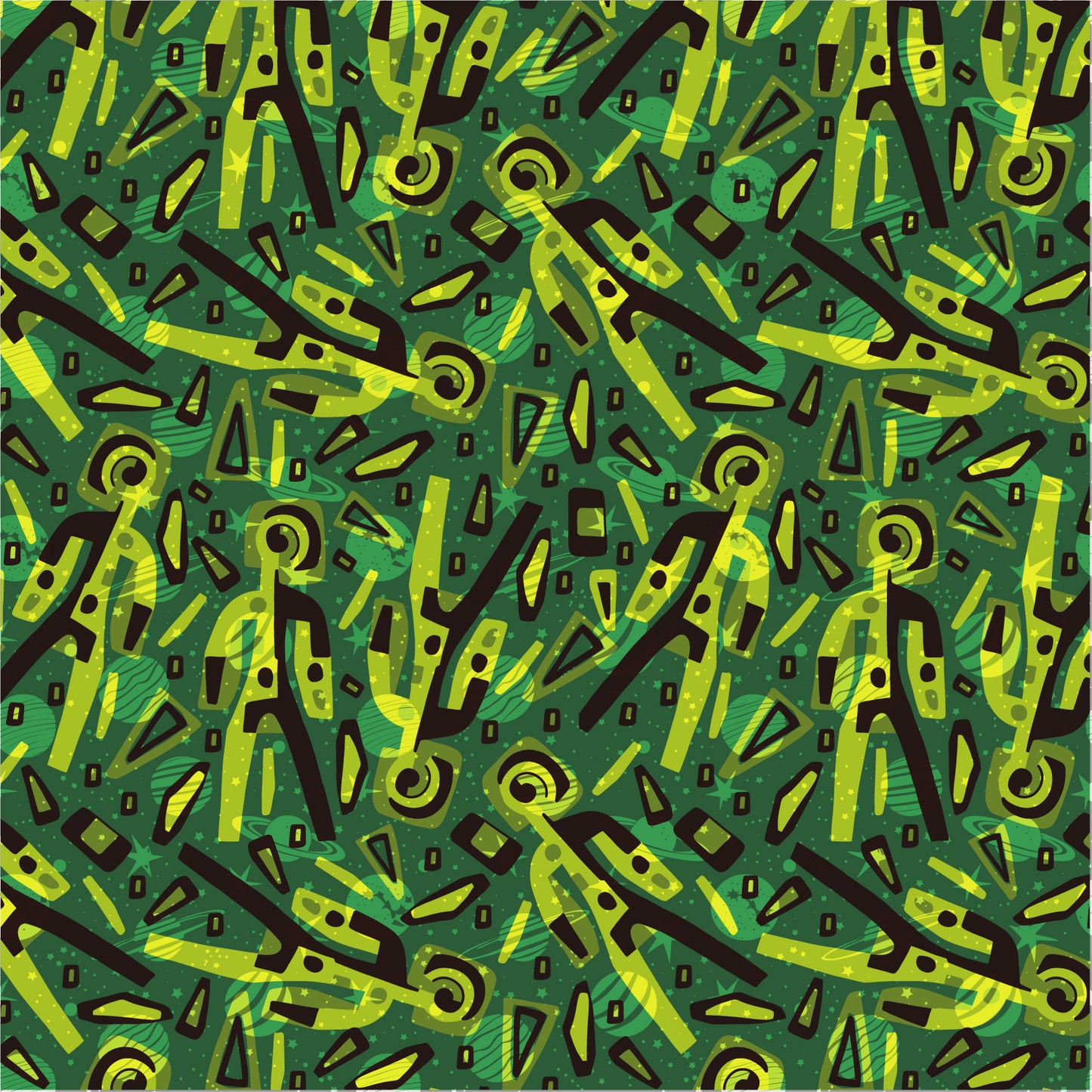 Space Travel -- Digital Pattern Download