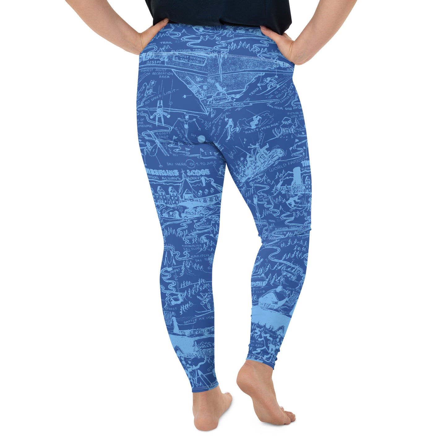 Mt. Hood Plus Size Leggings Sizes: 2XL - 6XL