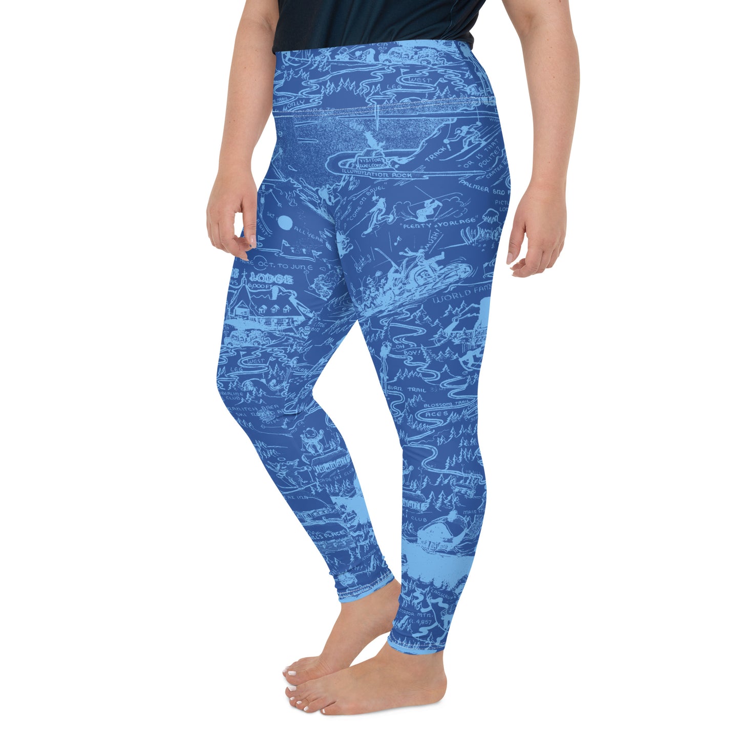 Mt. Hood Plus Size Leggings Sizes: 2XL - 6XL