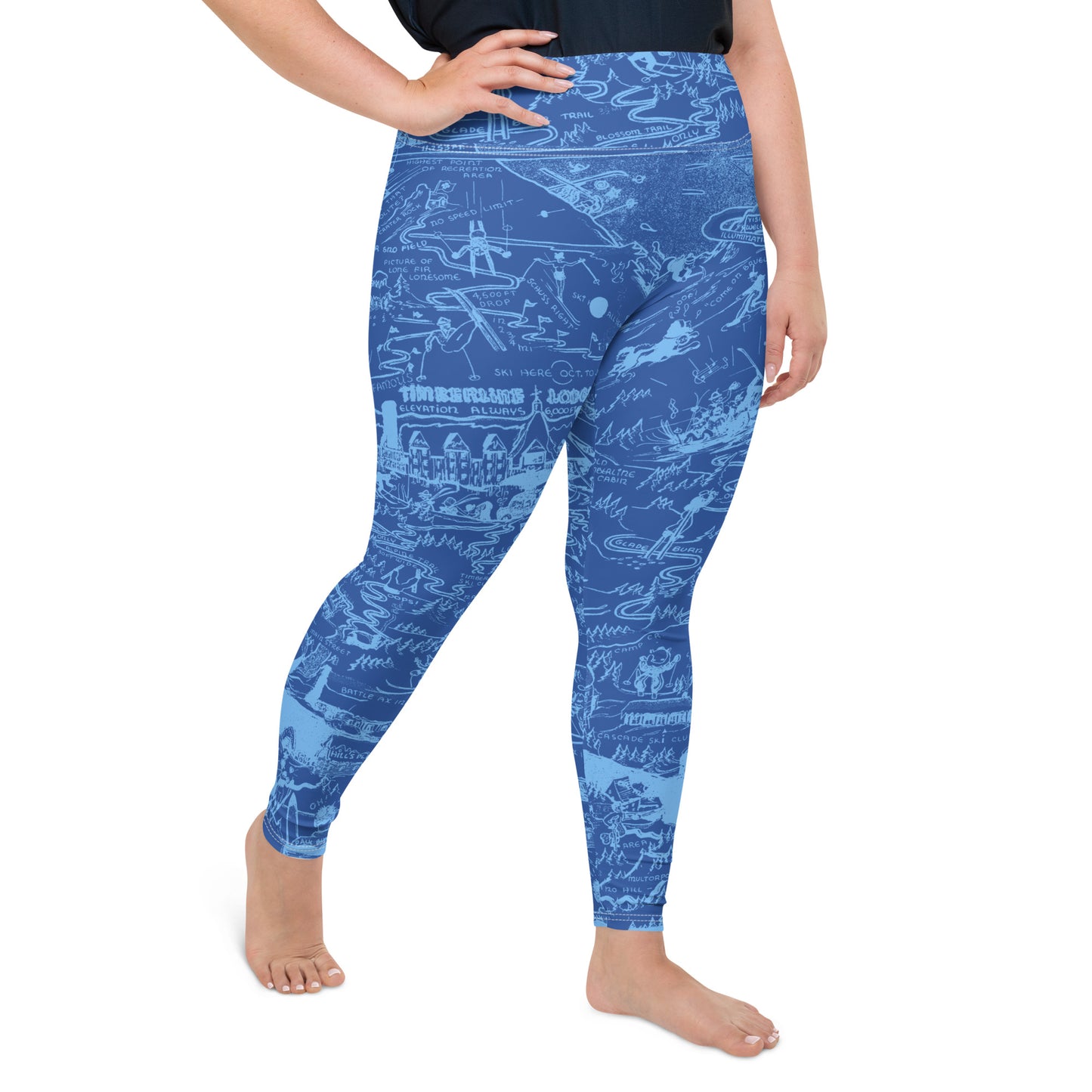 Mt. Hood Plus Size Leggings Sizes: 2XL - 6XL