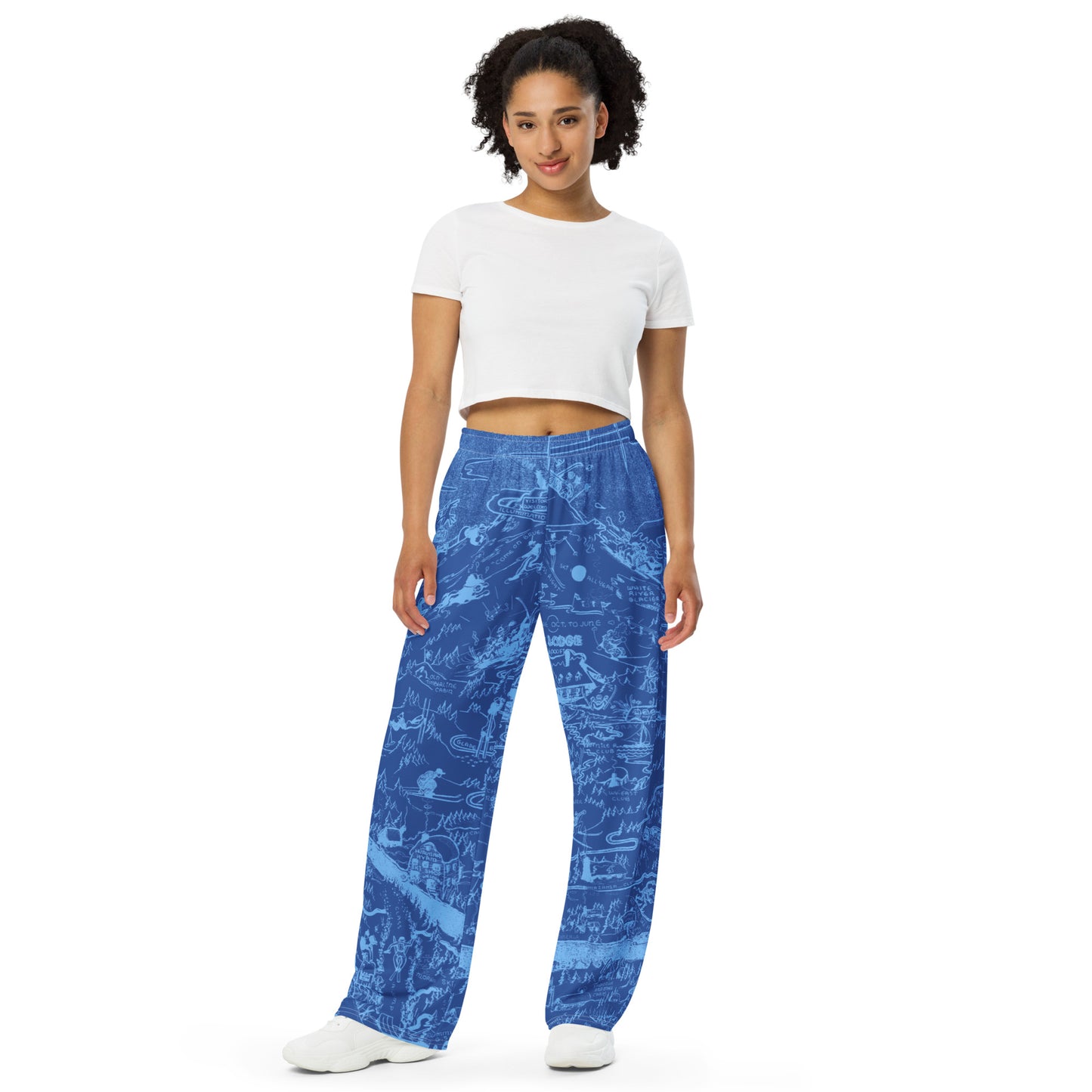Mt. Hood All-Unisex Wide-Leg Pants Sizes: 2XS - 6XL