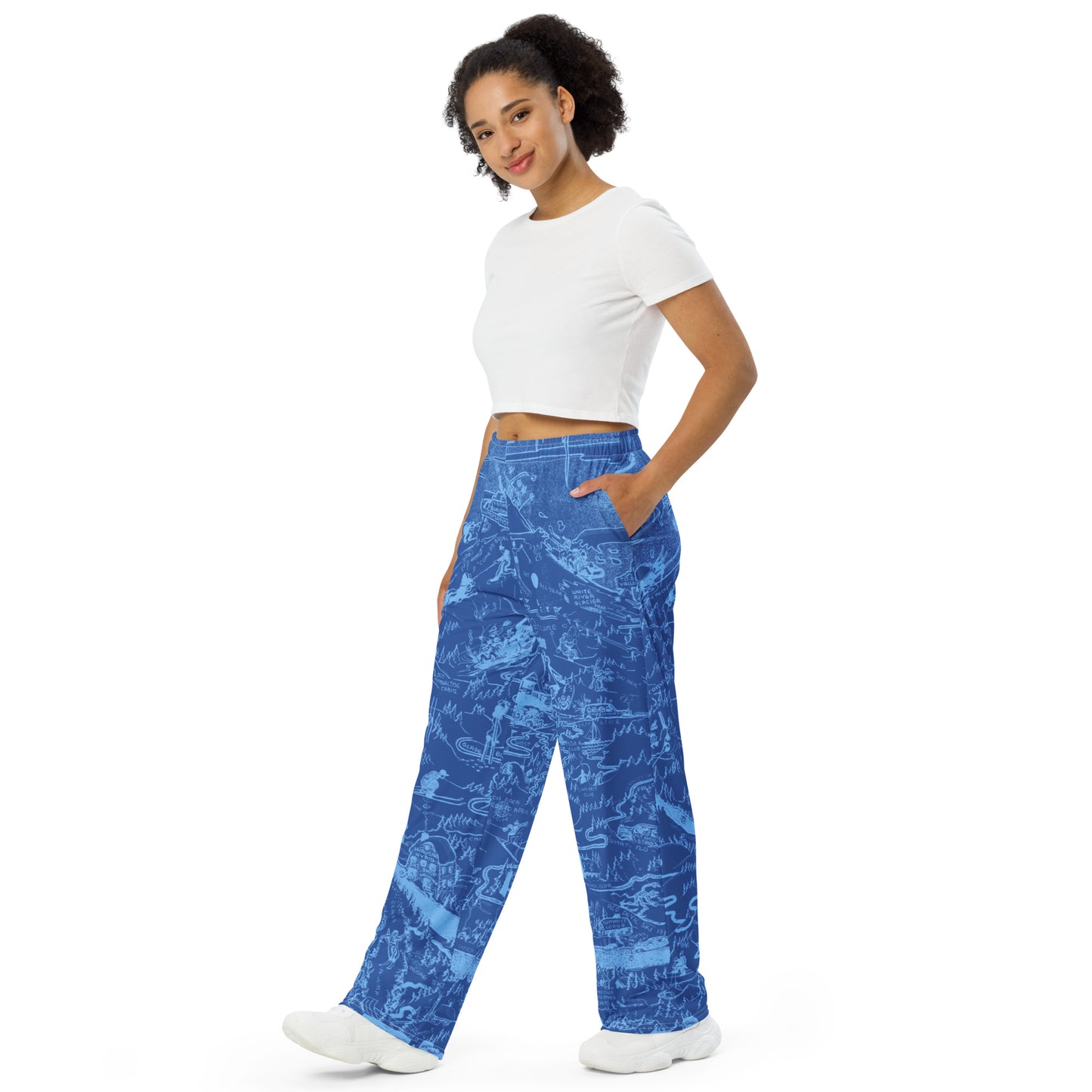 Mt. Hood All-Unisex Wide-Leg Pants Sizes: 2XS - 6XL