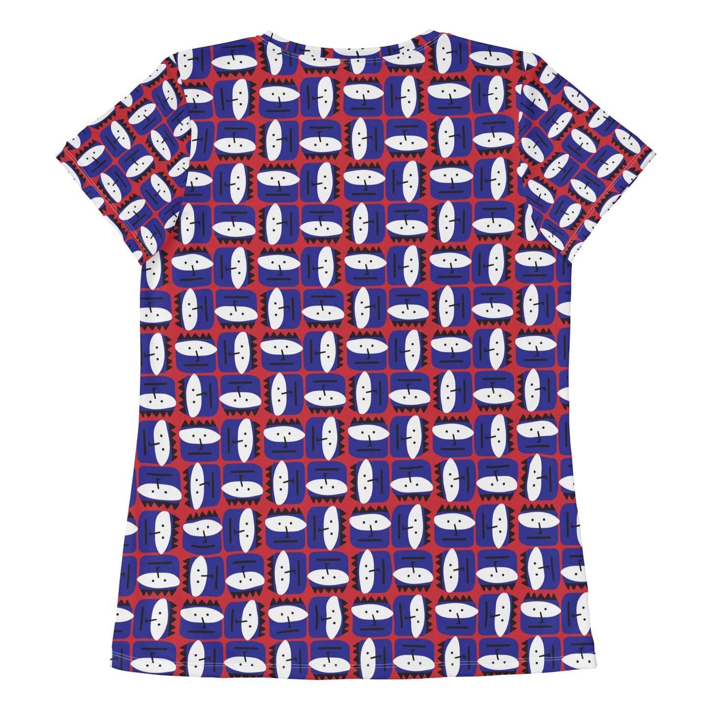 All-Over Print Women's Athletic T-shirt