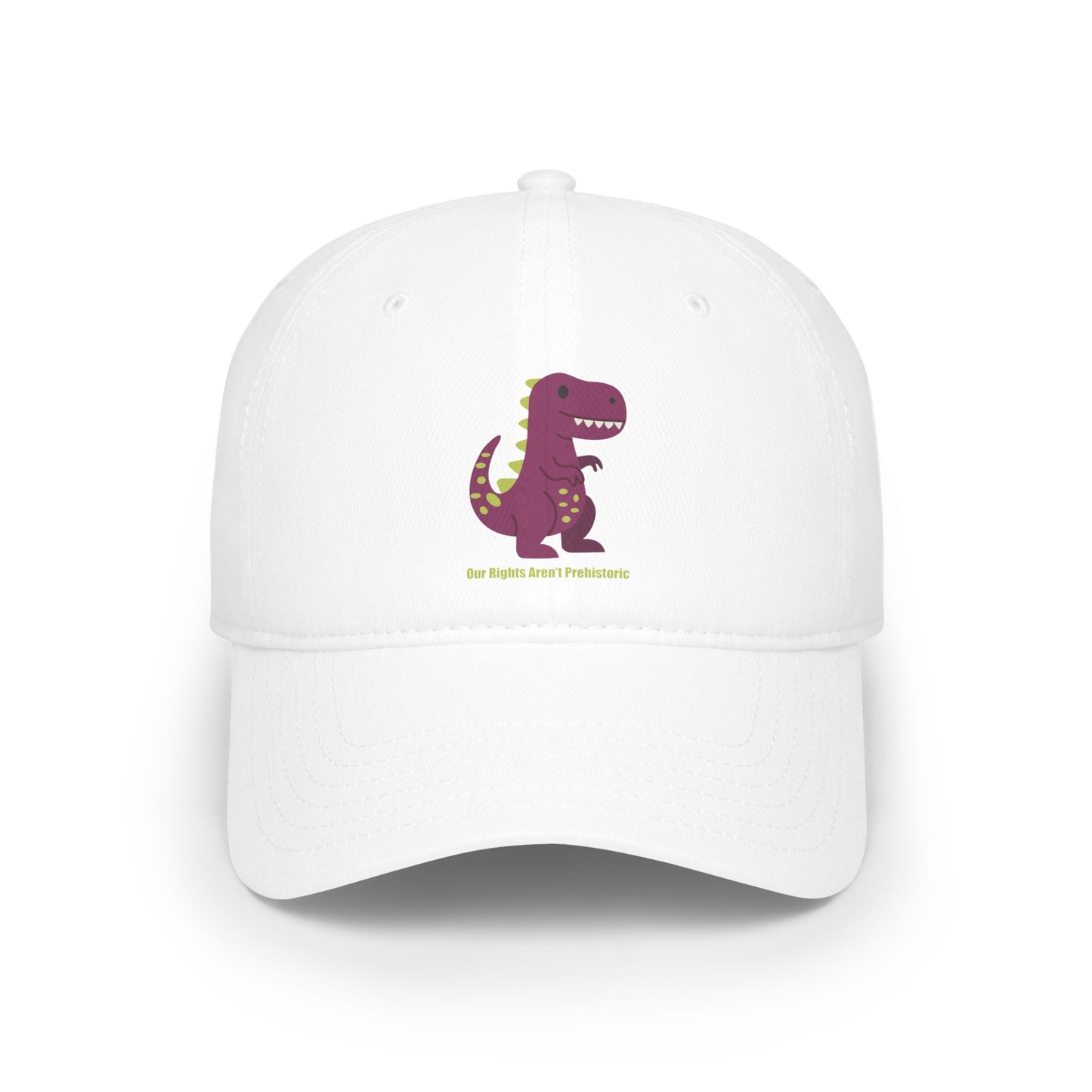 Our Rights Are Not Prehistoric - Low Profile Baseball Cap