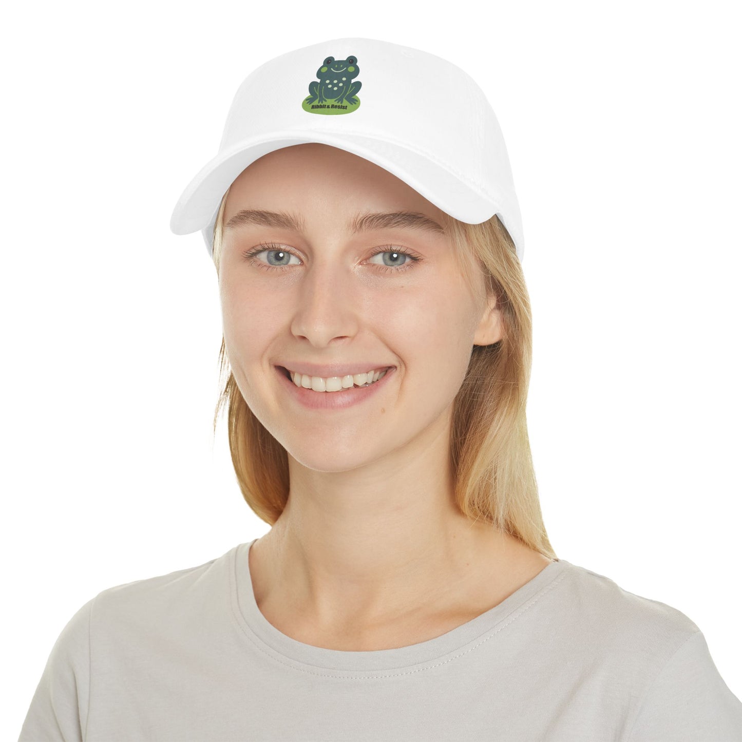 Ribbit & Resist - Low Profile Baseball Cap