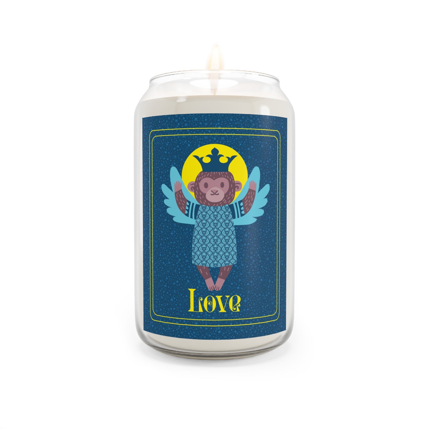 Monkey Angel Love Scented Candle