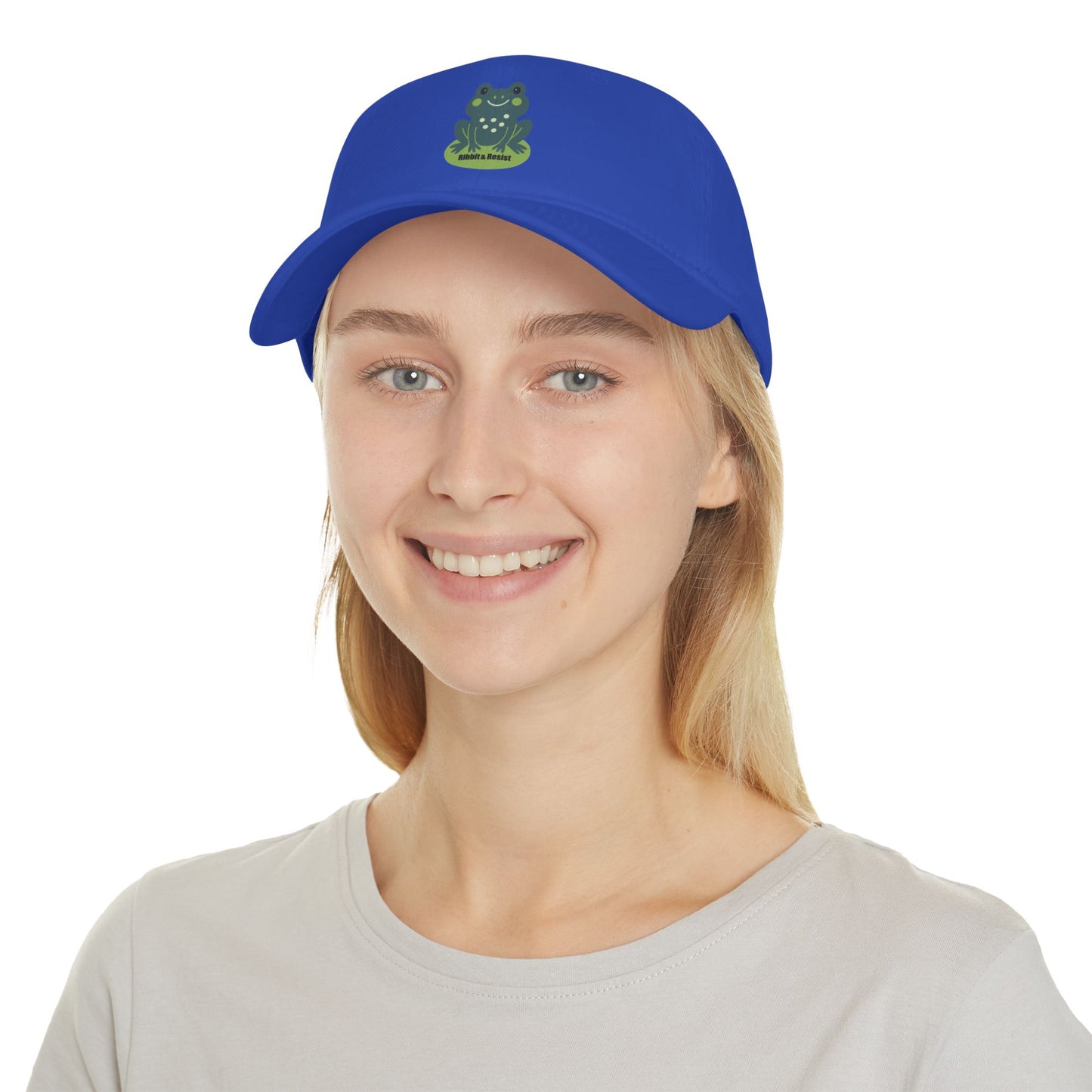 Ribbit & Resist - Low Profile Baseball Cap