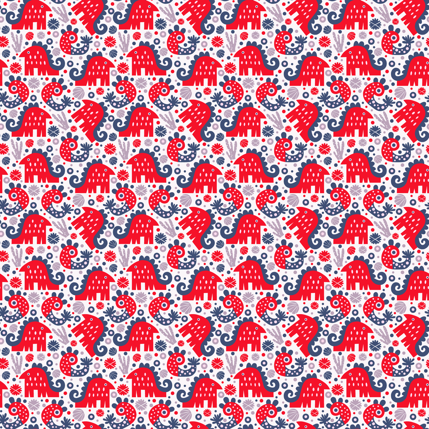 Sea Monster -- Digital Pattern Download