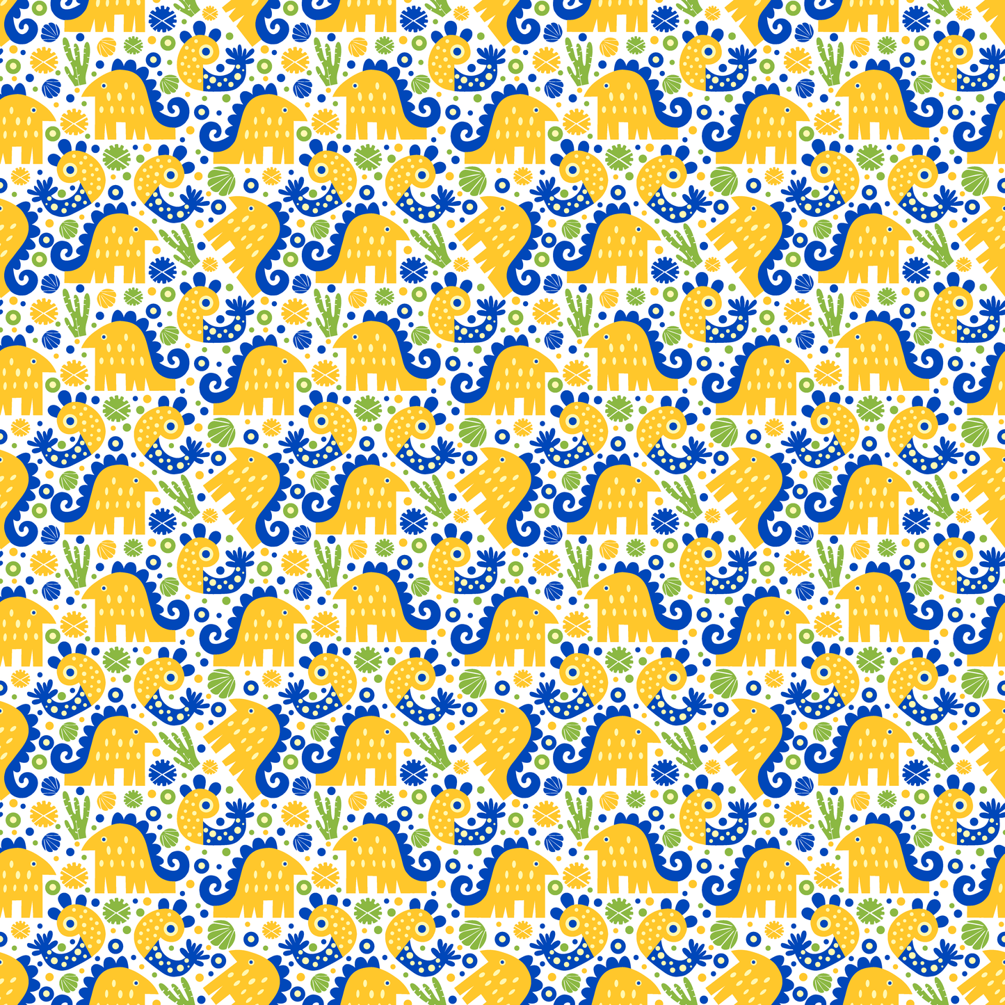 Sea Monster -- Digital Pattern Download