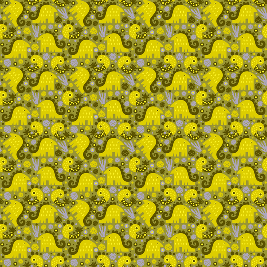 Sea Monster -- Digital Pattern Download