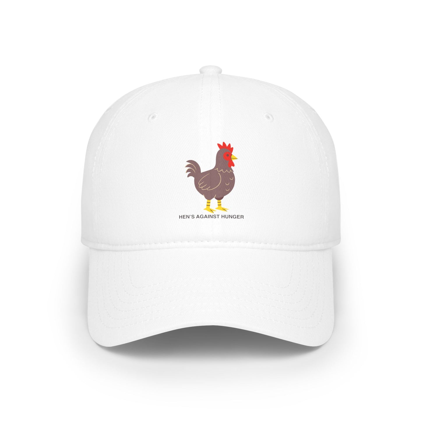 Hen's Against Hunger - Low Profile Baseball Cap