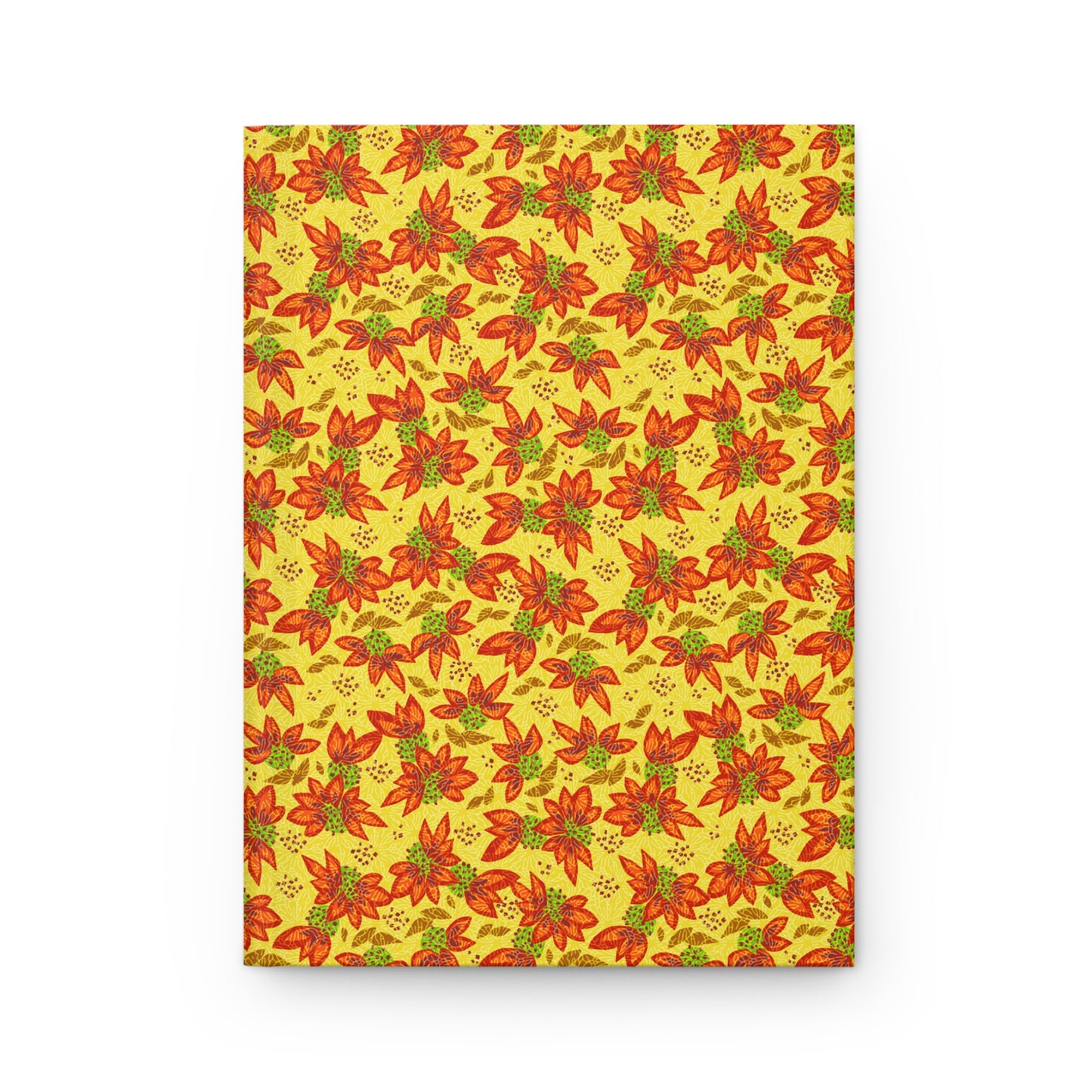 Water Flower Hardcover Journal - Line