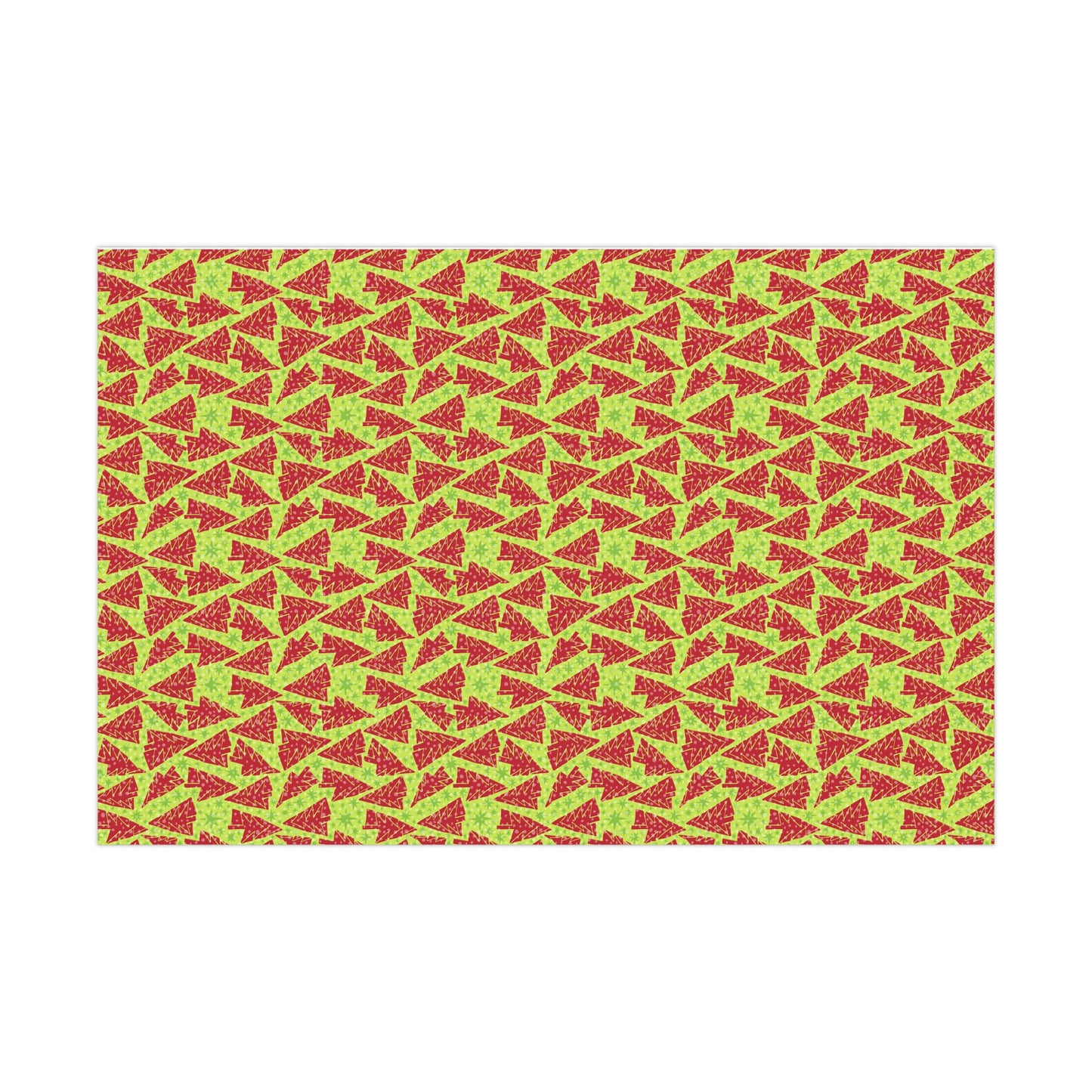 Holiday Trees Gift Wrap Paper