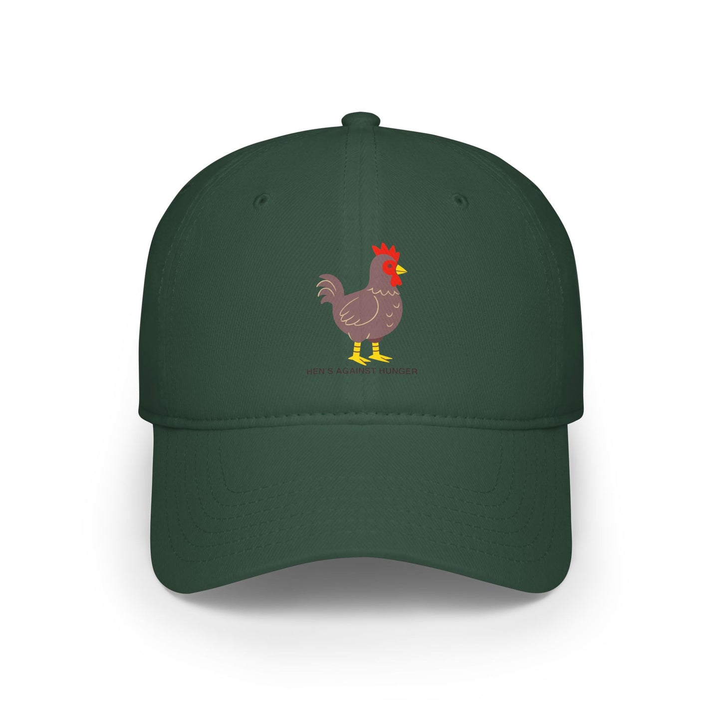 Hen's Against Hunger - Low Profile Baseball Cap