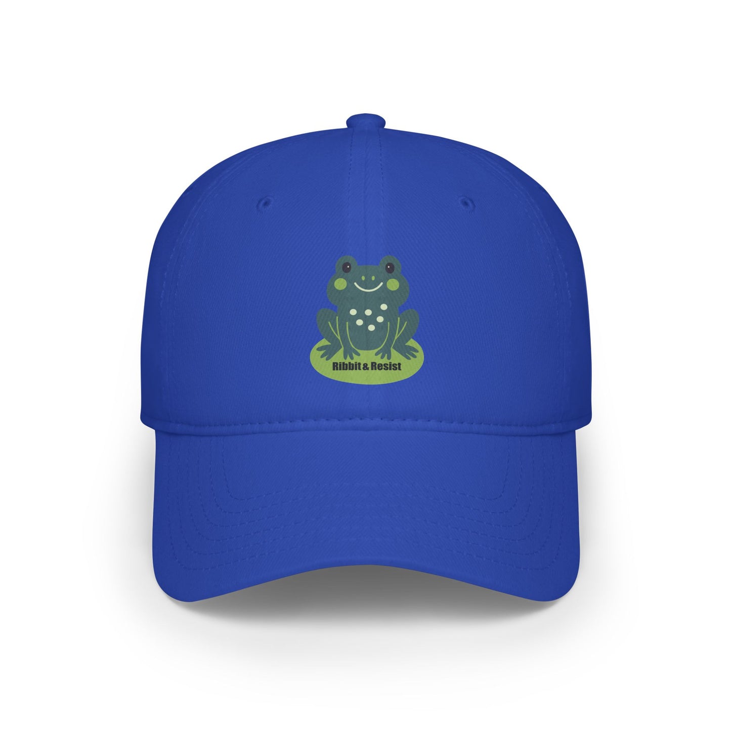 Ribbit & Resist - Low Profile Baseball Cap