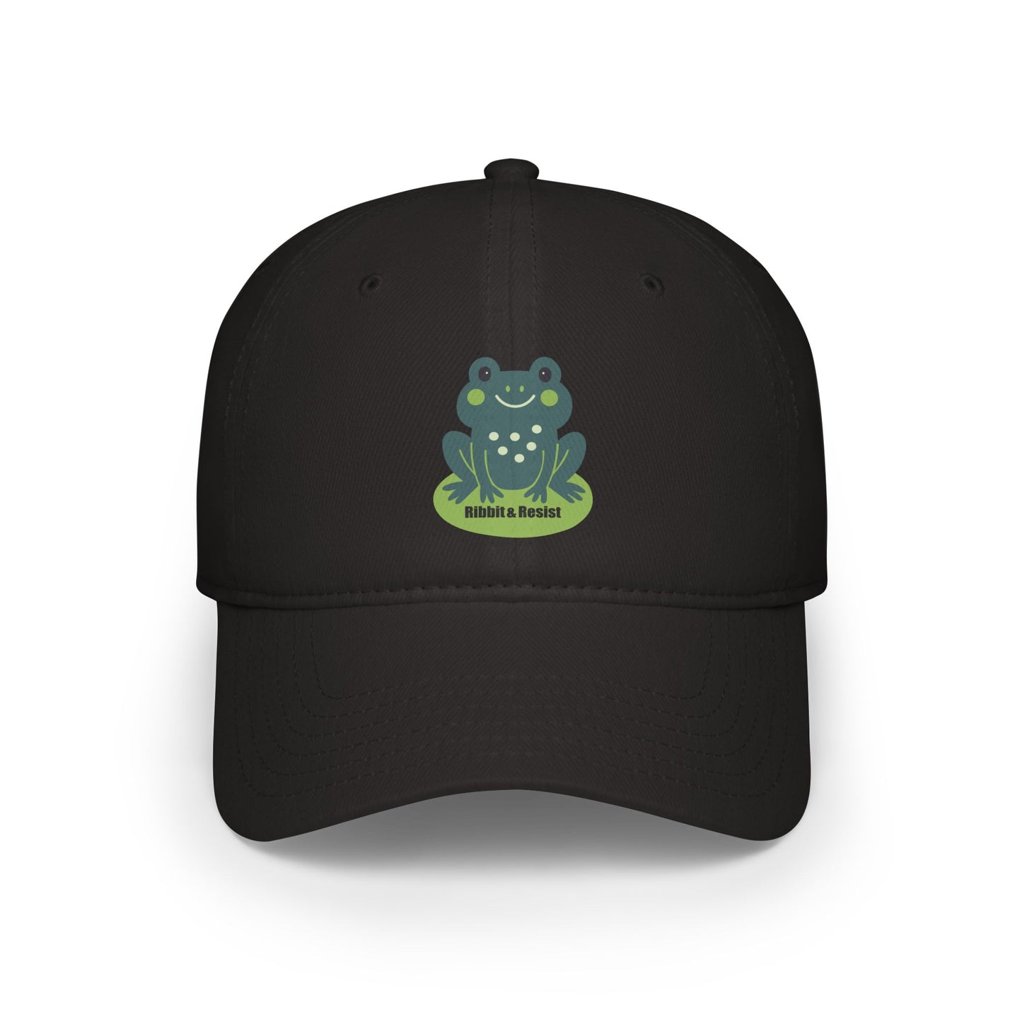 Ribbit & Resist - Low Profile Baseball Cap