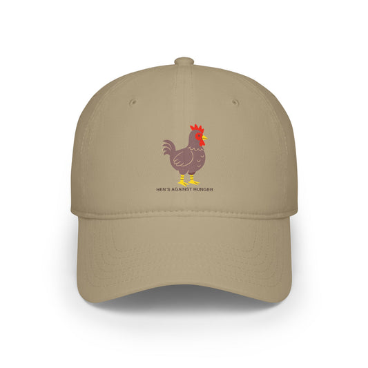Hen's Against Hunger - Low Profile Baseball Cap