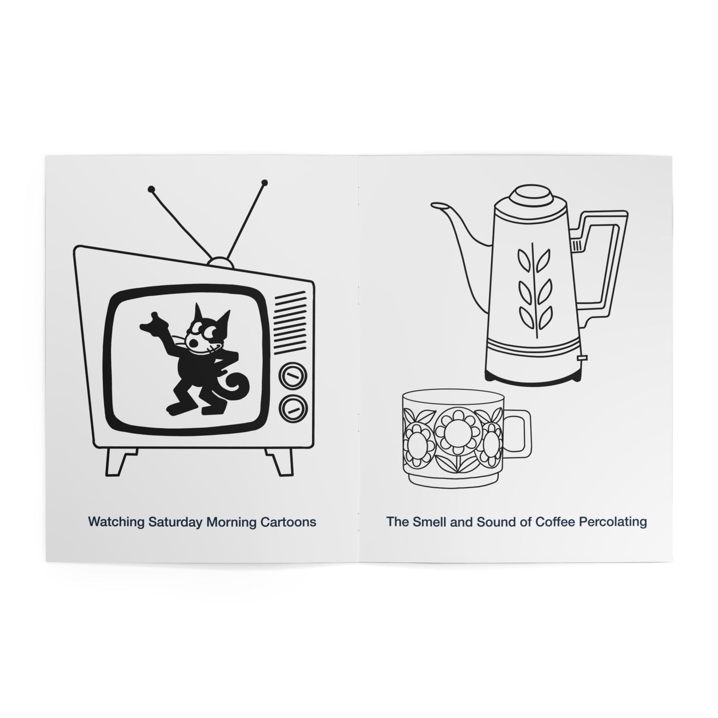 On The Page: A Coloring Journey Back Home To You - Dementia‑Friendly Coloring Book