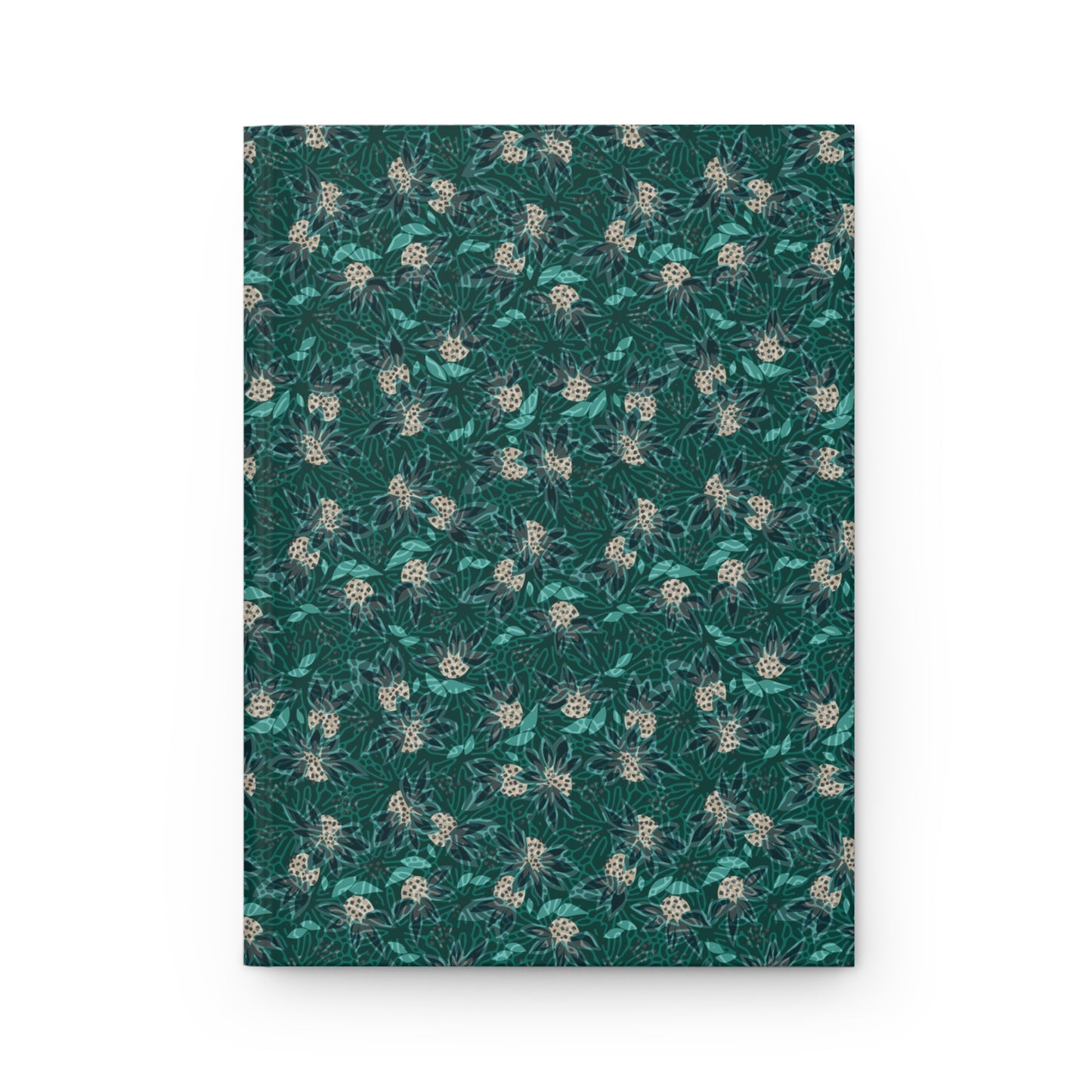 Water Flower Hardcover Journal - Line