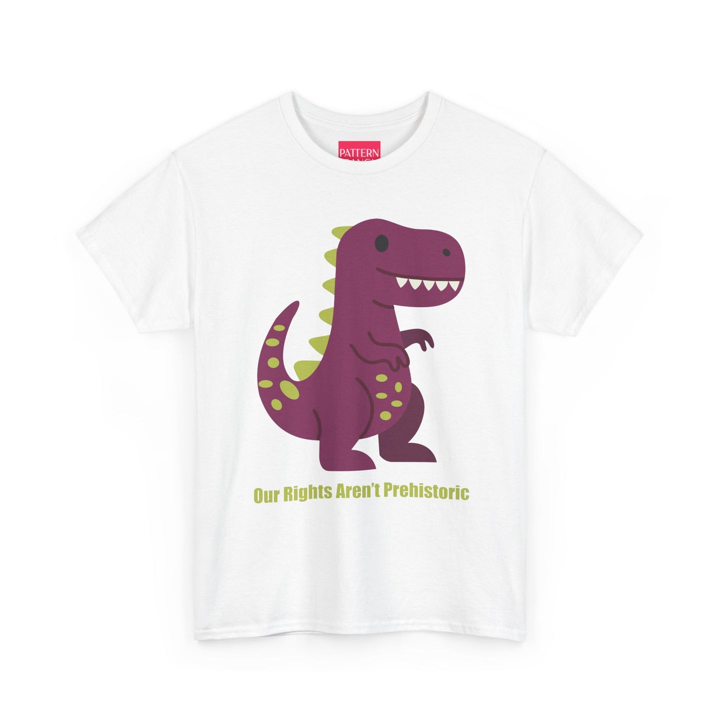 Our Rights Are Not Prehistoric - Unisex Heavy Cotton Tee