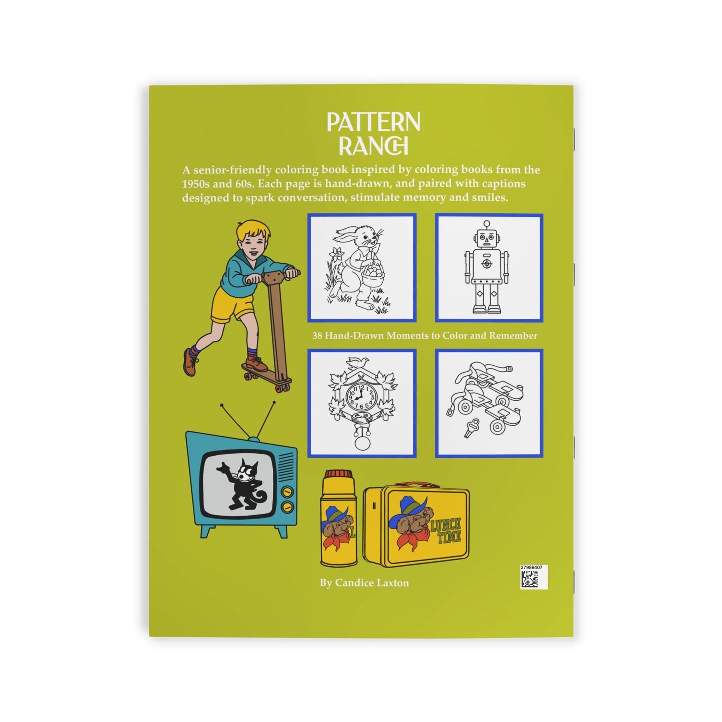 On The Page: A Coloring Journey Back Home To You - Dementia‑Friendly Coloring Book