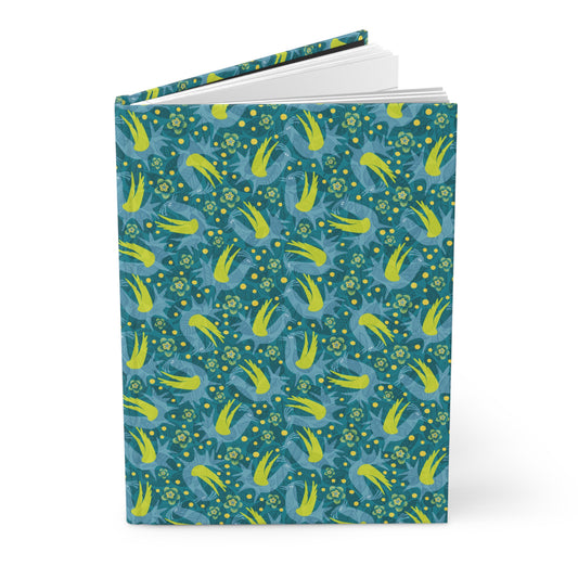 Berry Bird Hardcover Journal - Line