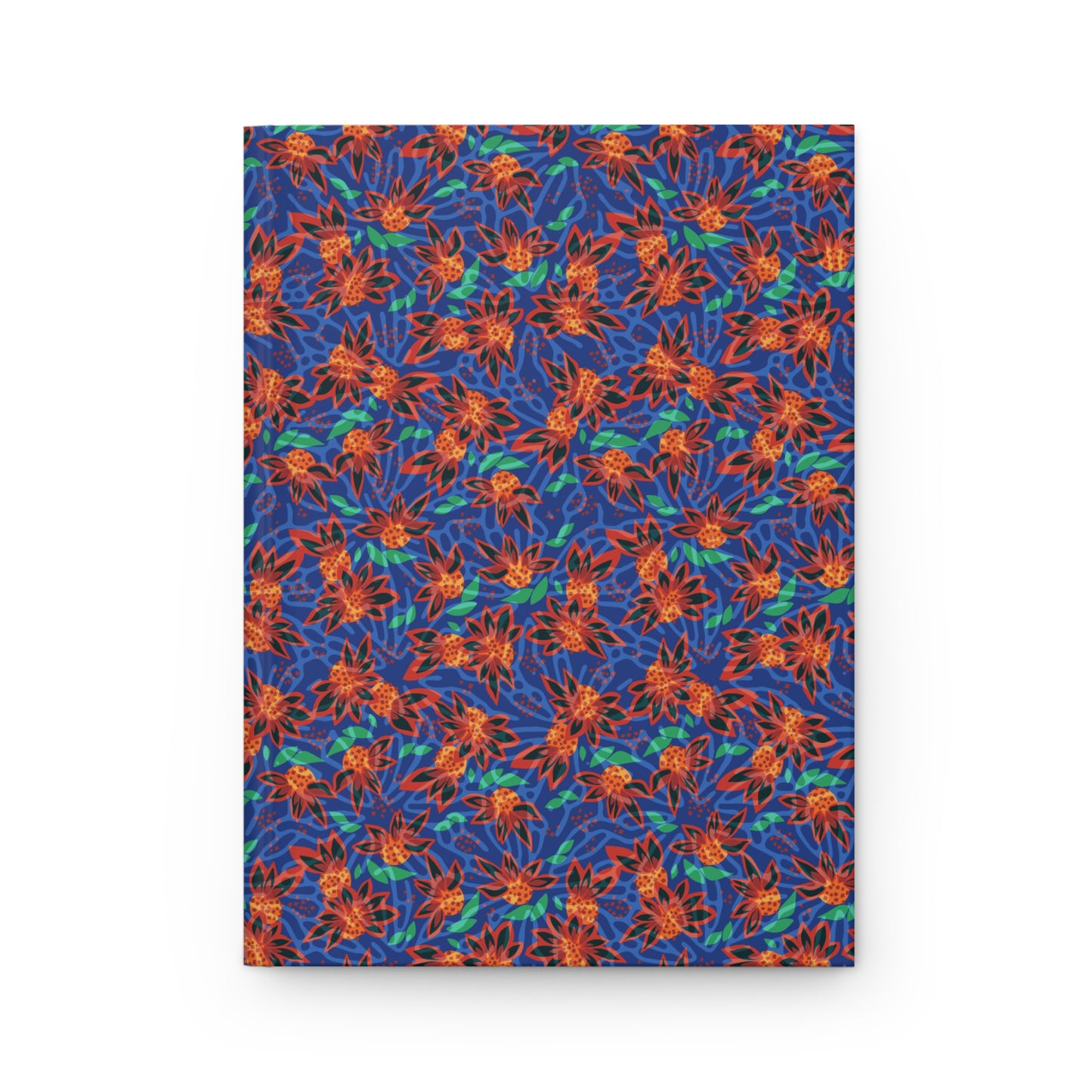 Water Flower Hardcover Journal - Line