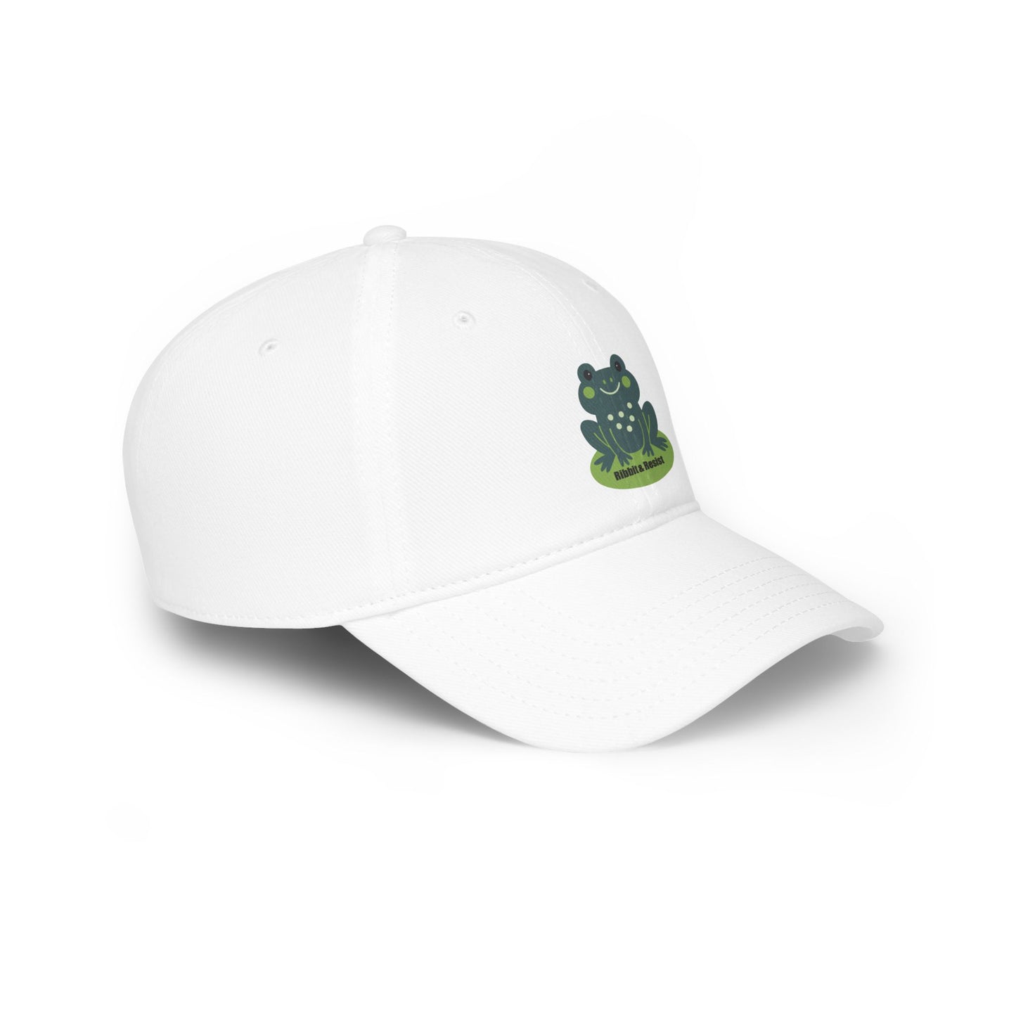 Ribbit & Resist - Low Profile Baseball Cap