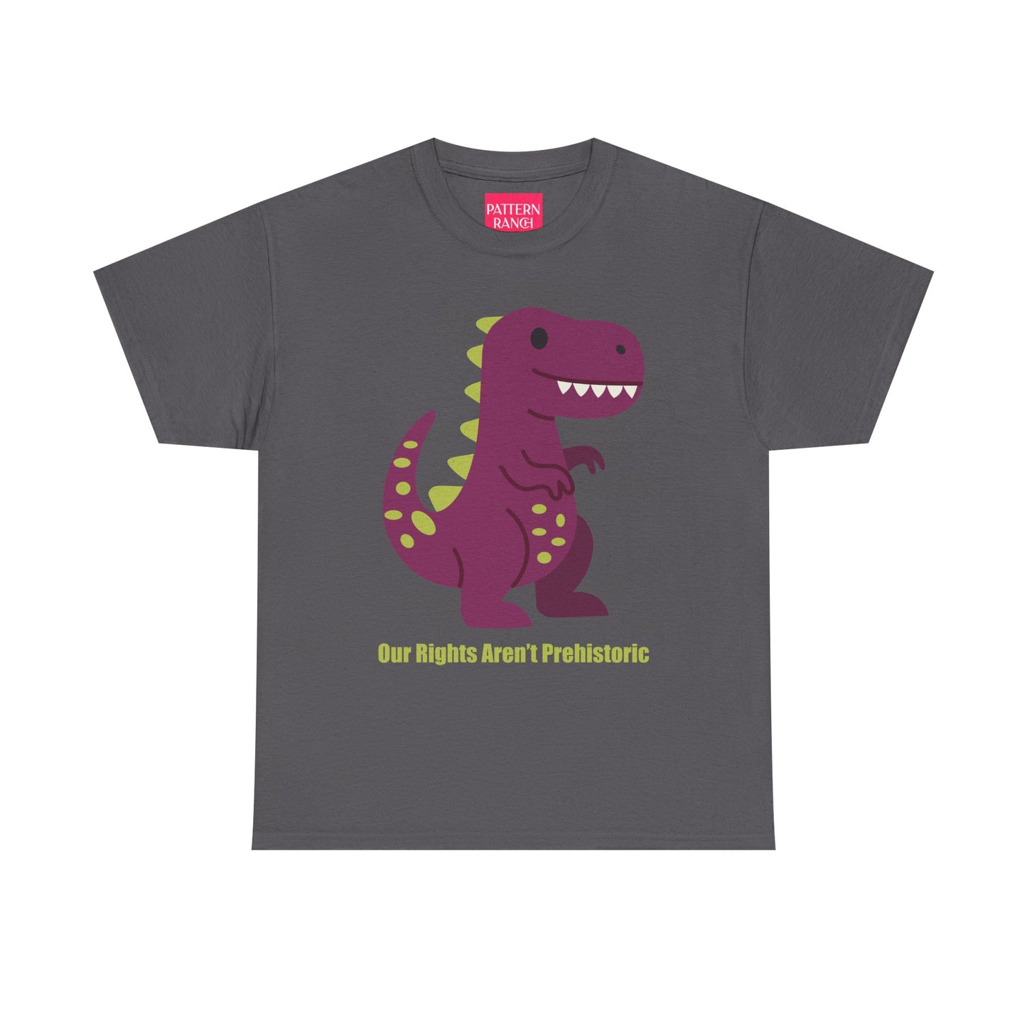 Our Rights Are Not Prehistoric - Unisex Heavy Cotton Tee