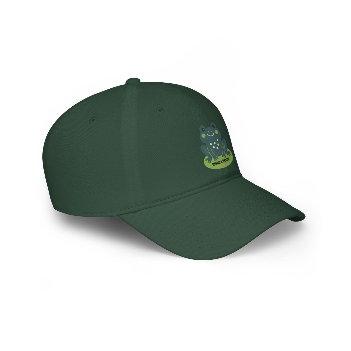 Ribbit & Resist - Low Profile Baseball Cap