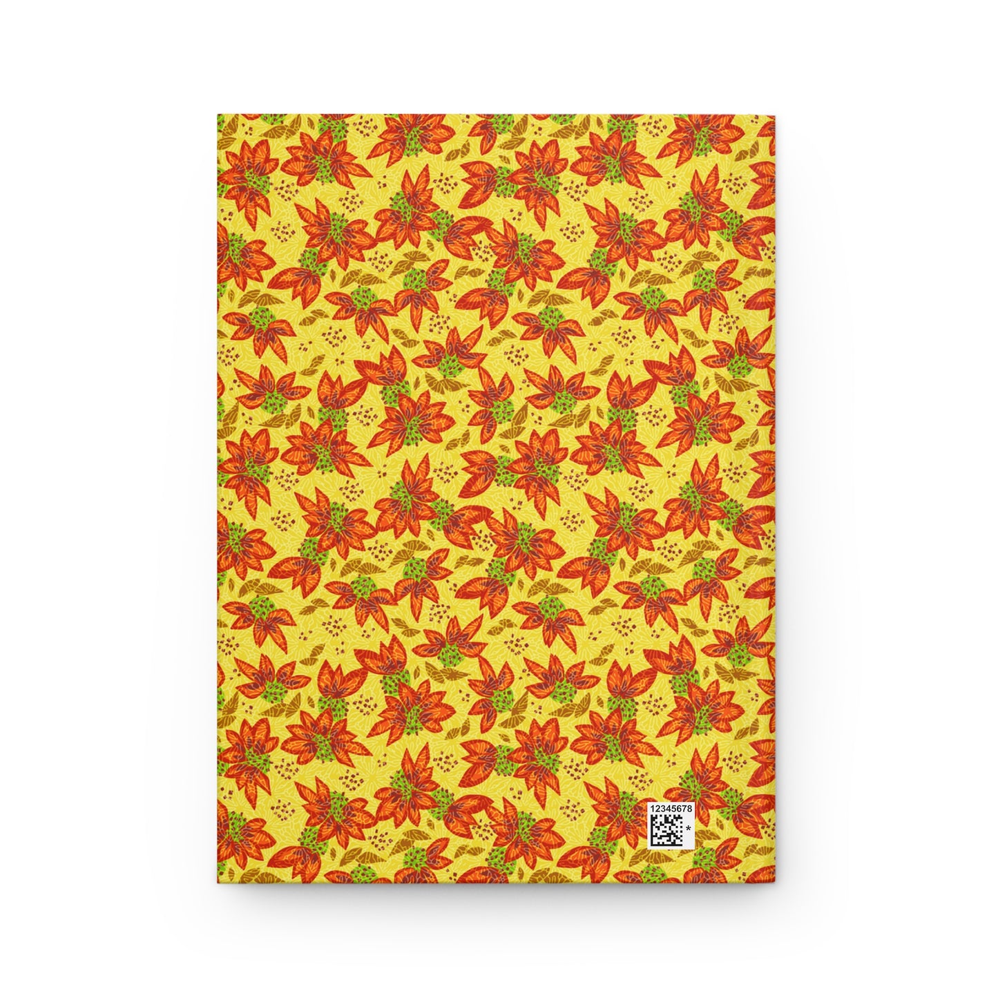 Water Flower Hardcover Journal - Line