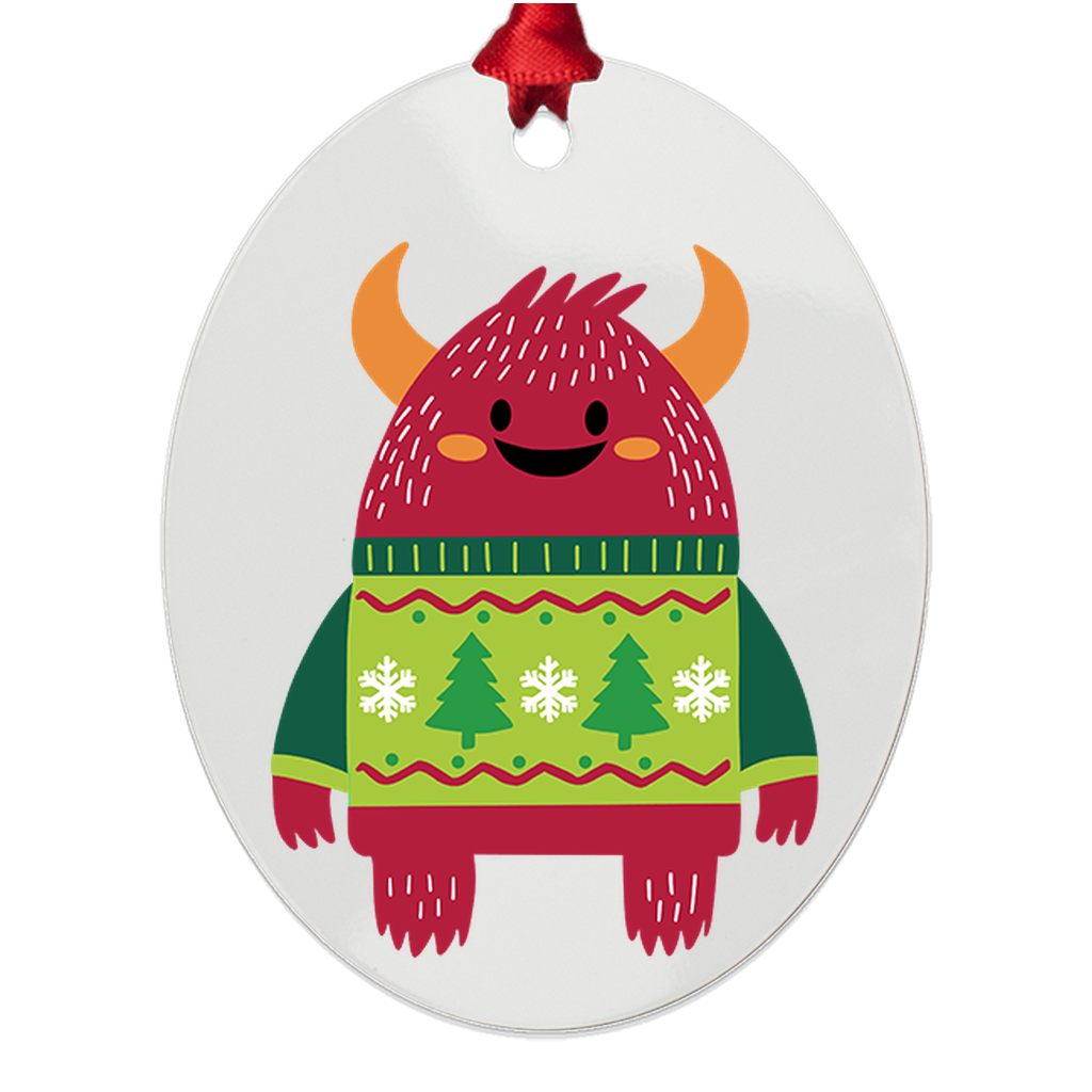 Merry Monster in a Holiday Sweater