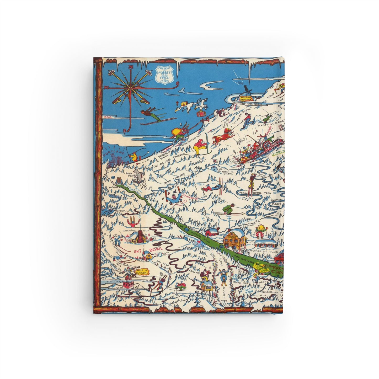 Ski Mt. Hood Journal - Blank