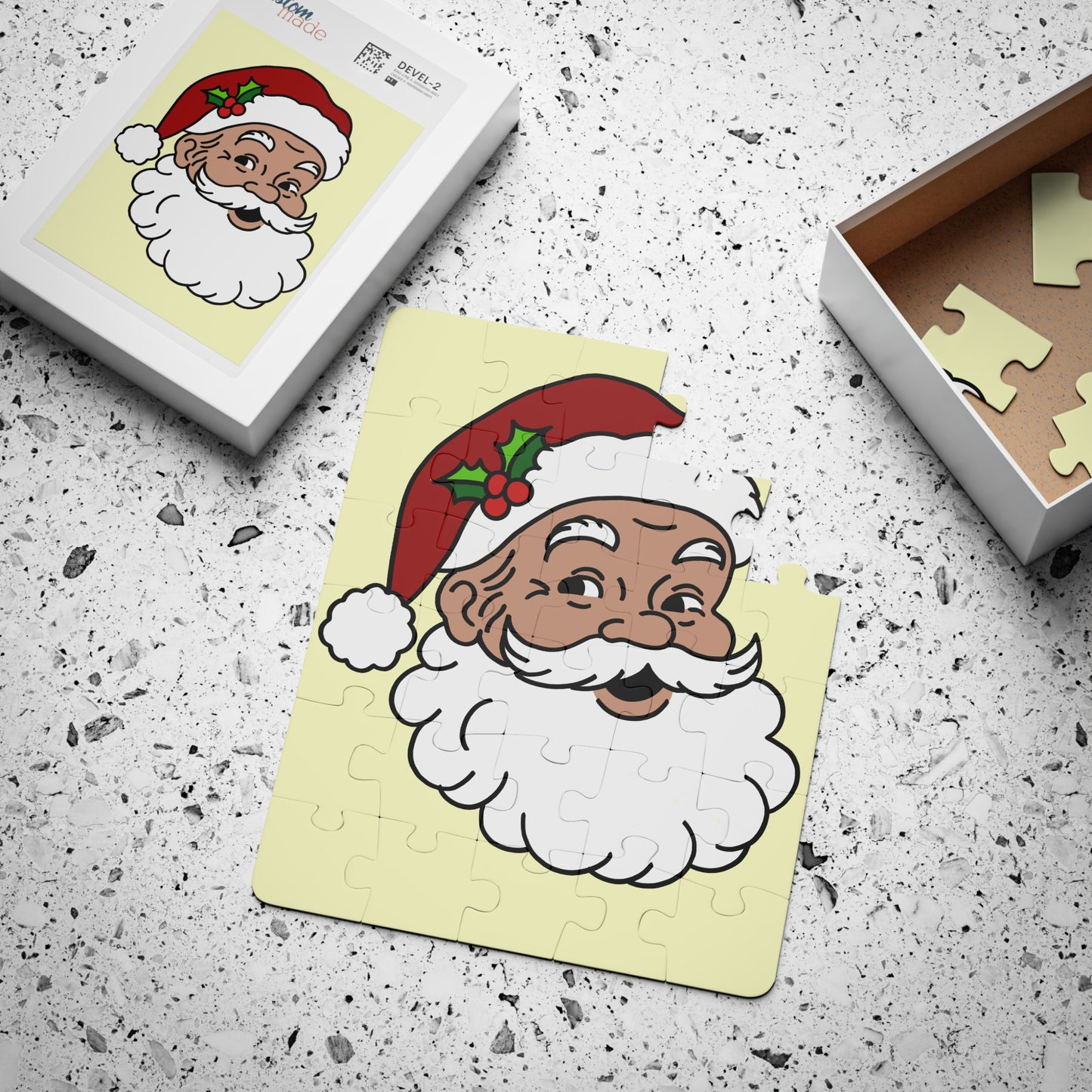 Happy Holiday Season -- A 30-Piece Senior Friendly Puzzle