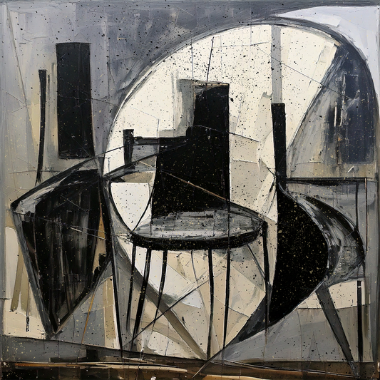 Afternoon Coffee - 16x16 Fine Art Print