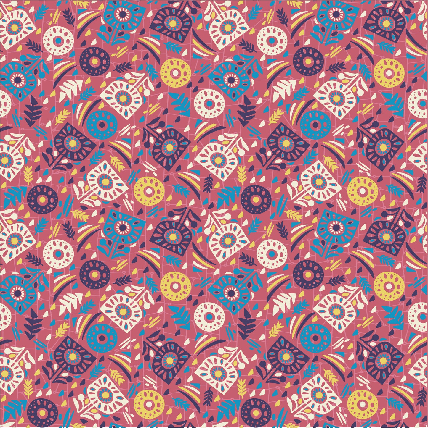 Dutch Garden -- Digital Pattern Download