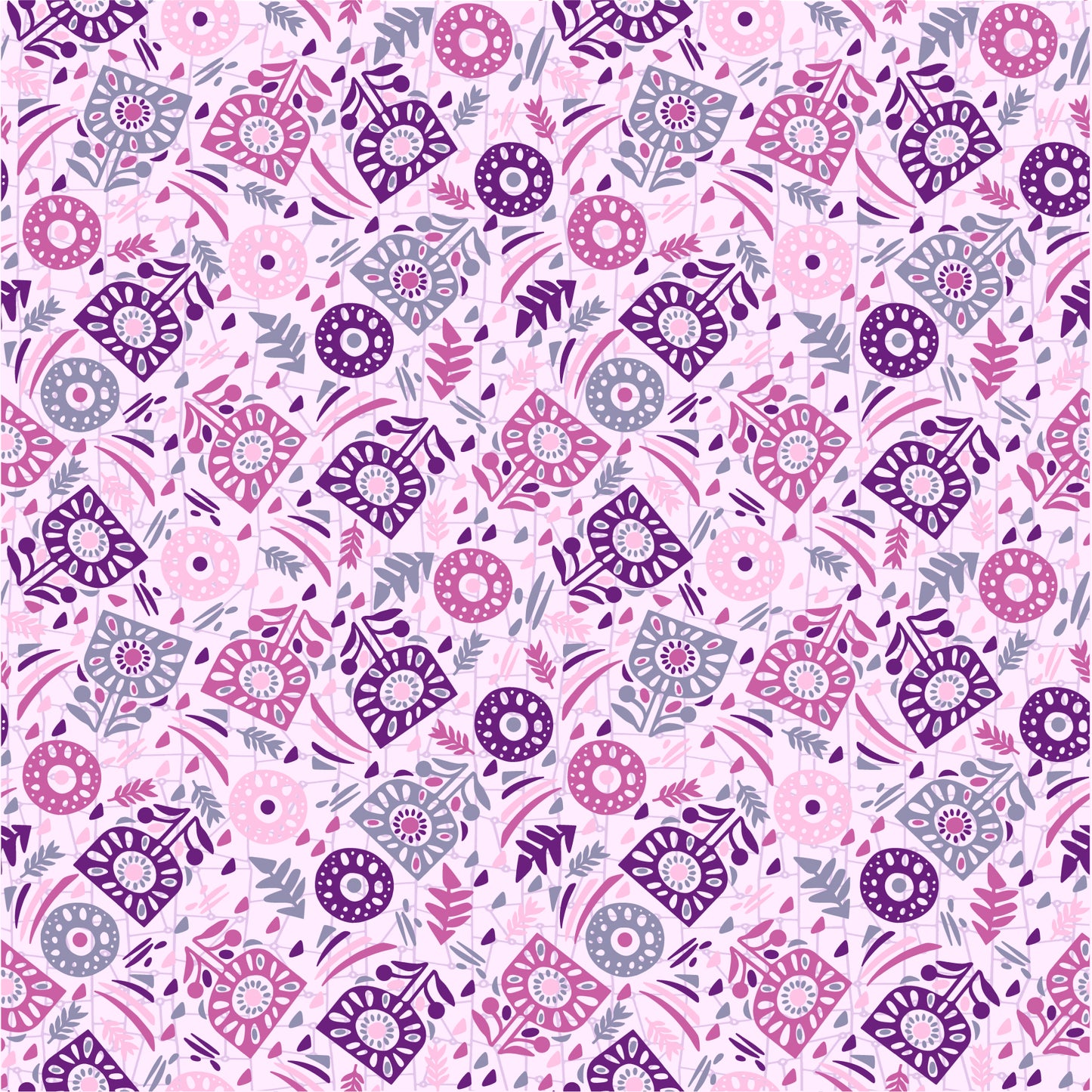 Dutch Garden -- Digital Pattern Download