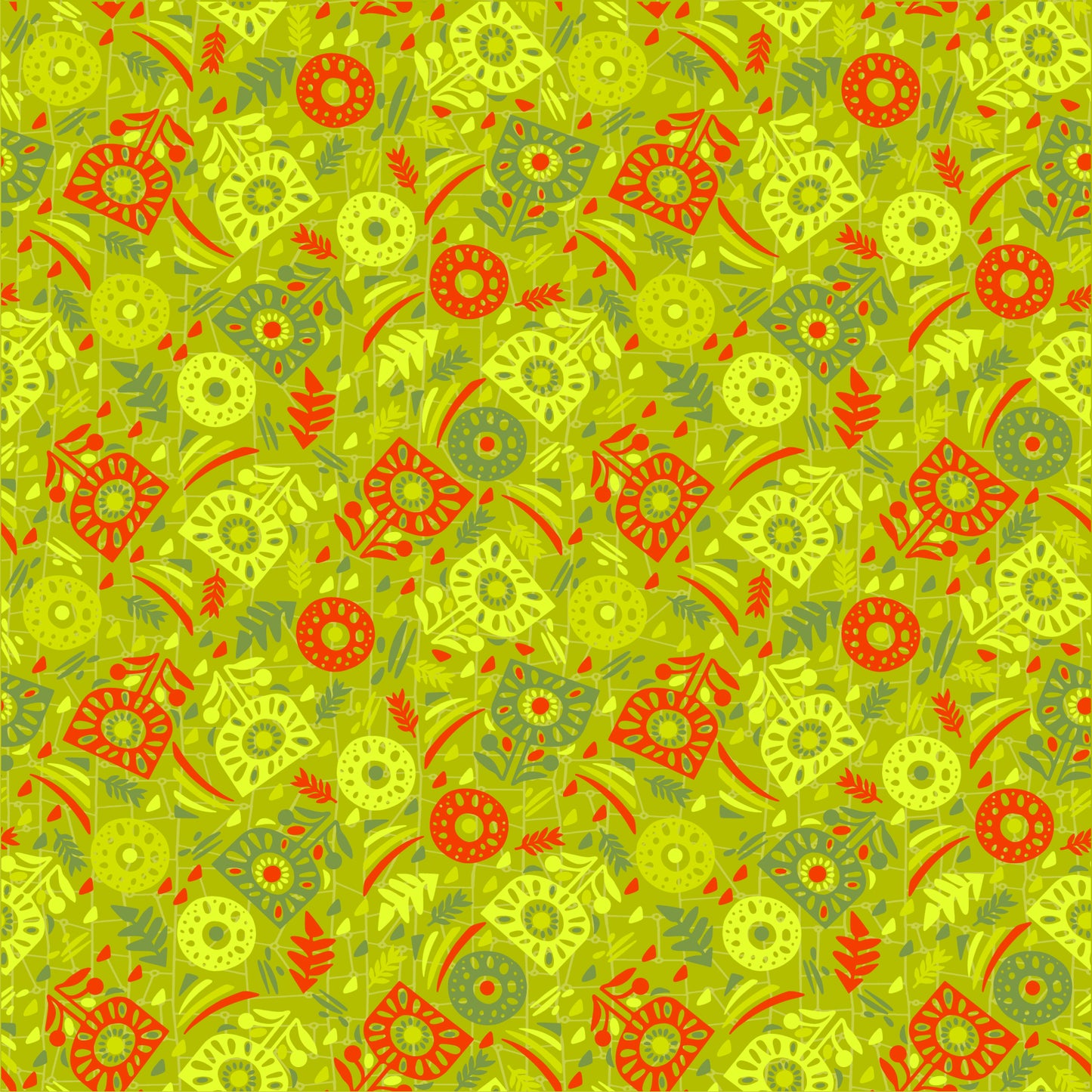 Dutch Garden -- Digital Pattern Download
