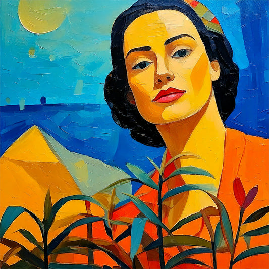 Field Woman - 24x24 Fine Art Prints