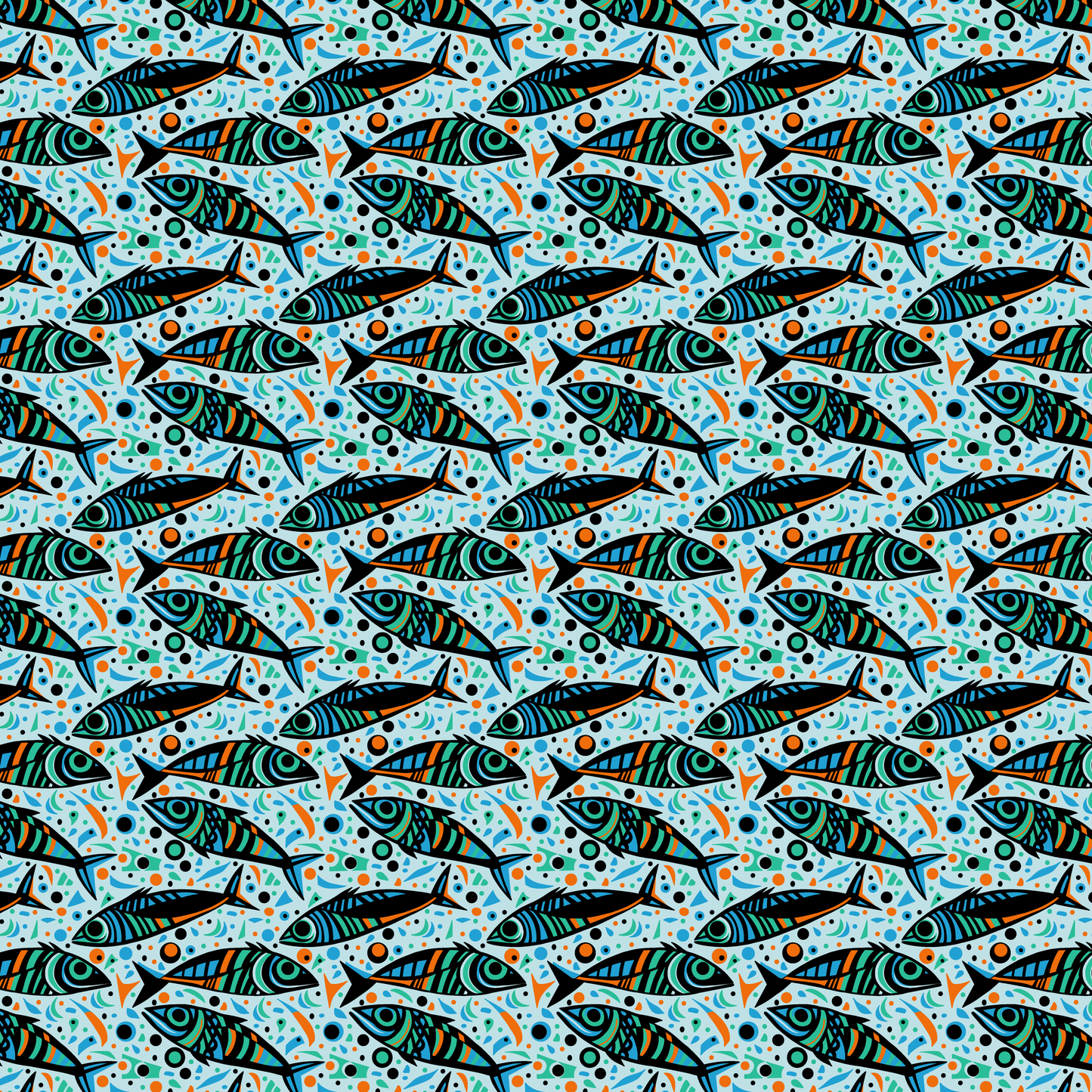 Sardines -- Digital Pattern Download