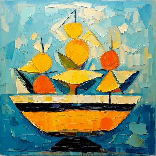 Lemon Boat - 24x24 Fine Art Prints