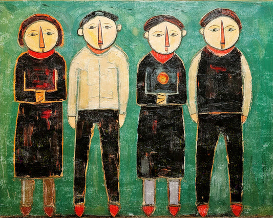 Goth Group - 20x16 Fine Art Print