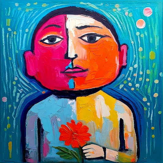 Happy Spring -- 24x24 Fine Art Print